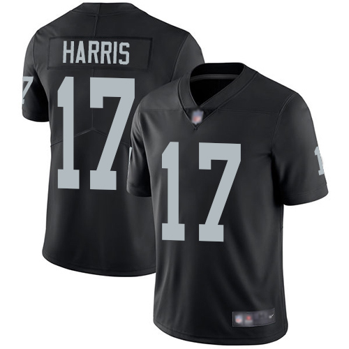 Men Oakland Raiders Limited Black Dwayne Harris Home Jersey NFL Football #17 Vapor Untouchable Jersey->oakland raiders->NFL Jersey